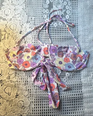 Frankie’s Bikinis Cielo Underwire Bikini Top Mariposa Floral Butterfly Print‎ thumbnail 1