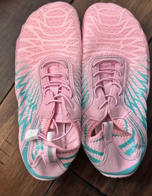 Lightweight Pink Breathable Barefoot Athletic Shoes with Anti-Slip Sole thumbnail 5