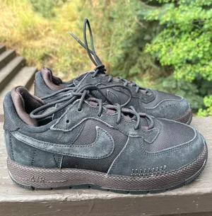 Nike Air Force 1 Wild Black Shoes Style # FB2348-001 Women's Size 7.5 thumbnail 1