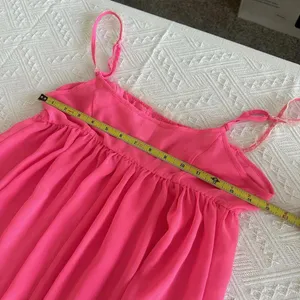 Victoria’s Secret Neon Pink Cream Lace Babydoll Lingerie Top Sz M Medium thumbnail 11