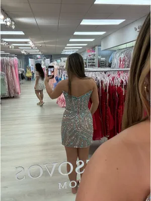 Jovani Kotsovos Hoco Dress thumbnail 3