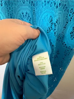 Lilly Pulitzer Blue Lace Maxi Dress thumbnail 6