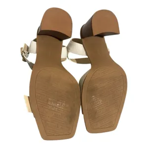 Alex Marie Quinna Cream Block Heel Sandal.Size 6 thumbnail 7