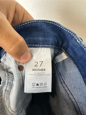 Mother The Insider Crop Step Fray Jeans Women’s Sz 27 thumbnail 9
