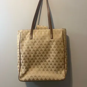 Elegant Tan‎ Tote Bag Tan thumbnail 4