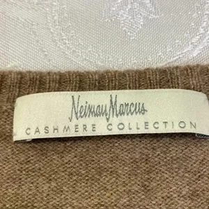 Neiman Marcus cashmere collection women blouse L thumbnail 9