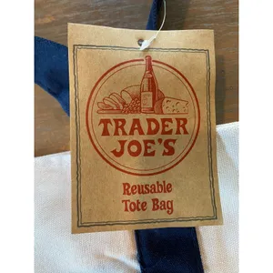 Trader Joe’s Canvas Bag Tote LARGE Grocery Shopping Eco Reusable NEW Ships Fast thumbnail 5