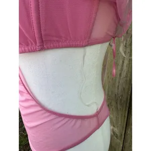 Victoria’s Secret Very Sexy Sheer Teddy M NWT Floral Embroidered Boho Lingerie thumbnail 5