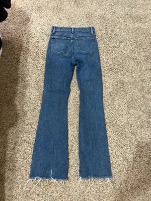 Loft the slim flare high rise jeans thumbnail 4