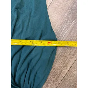 Lush Teal Sleeveless Maxi Dress Empire Waist Women’s XS thumbnail 4