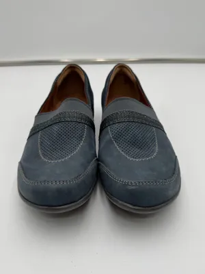 Cobb Hill Womens 9 Blue Gray Slip On Comfort Walking Shoes Loafers EU 40 thumbnail 2