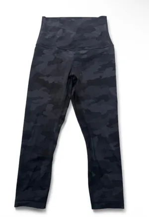 Lululemon Align Pant II 25" ICMG size 4 Incognito Camo Multi Grey Gray Black thumbnail 1