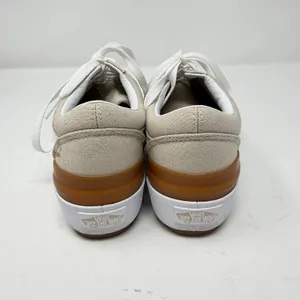 Vans Old Skool Stacked Canvas Platform Sneaker Oatmeal Beige Women Size 7 thumbnail 7