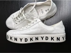 Size 8M DKNY Banson Lace - Platform White Color Women’s thumbnail 5