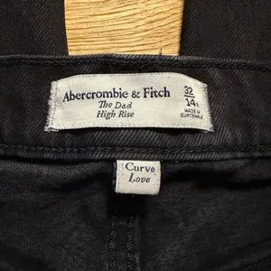 Abercrombie & fitch dad high rise 32/14s black thumbnail 6