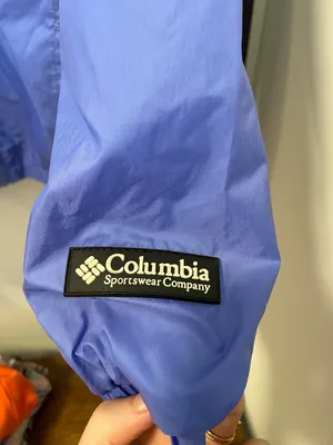 Columbia NWOT | vintage blue women’s rain jacket — size 14/16 thumbnail 3