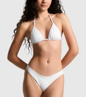 Frankie’s bikinis white eyelet set thumbnail 1