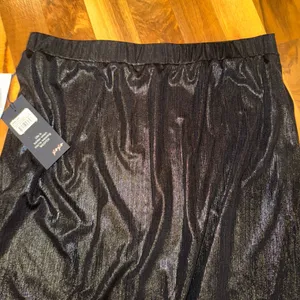 Wildfox women’s black shimmer skirt‎ size large NWT concert, going out thumbnail 7