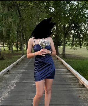 Honey and Rosie Blue Mini Dress thumbnail 2