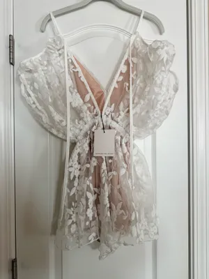Romper White thumbnail 2