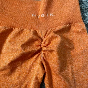 NVGTN Highlight Orange Seamless Leggings Size Xs thumbnail 4