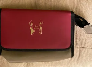 Golf ball Tee bag ,purse,cosmetic bag with Tee it up logo in the front thumbnail 1