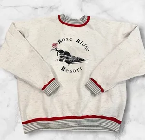 Vintage “Rose Ridge Resort” Loon Crewneck Sweatshirt thumbnail 1