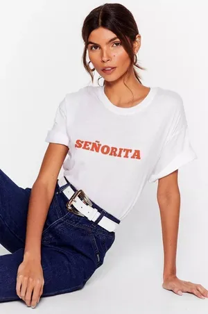 NWT Nasty Gal Señorita Tee size small thumbnail 1