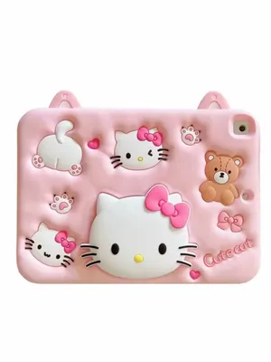 🌸Pink Hello Kitty 3D Silicone Phone Case thumbnail 2