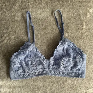 Aerie Picnic Lace Triangle Bralette thumbnail 1