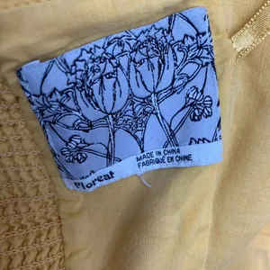 Anthropologie Floreat‎ Anchors Aweigh Dress Halter Embroidered Yellow Size 4 thumbnail 8