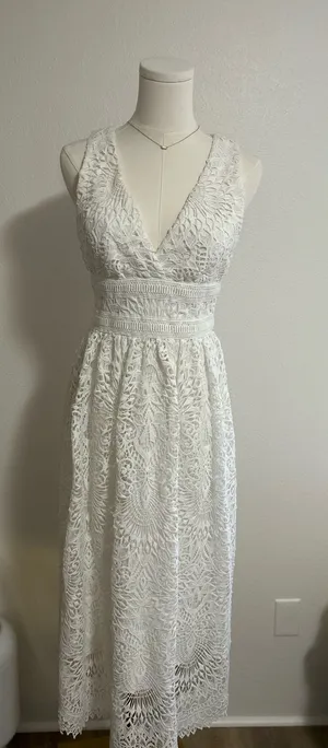 Shoshanna Lace Maxi Dress thumbnail 1