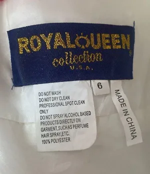 White Pageant / Prom Dress thumbnail 11