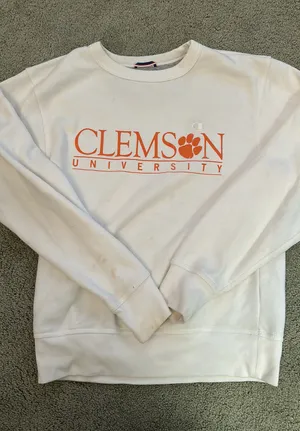 Vintage Clemson Champion Sweatshirt thumbnail 1
