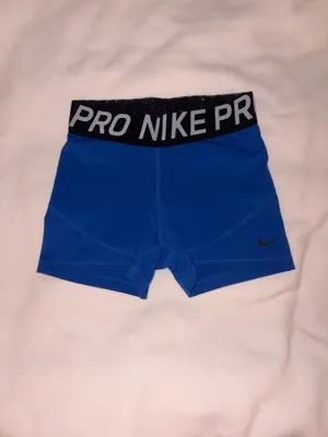 Blue Nike Pro Spandex  thumbnail 2