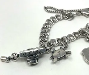 James Avery sterling silver charm bracelet, 8 charms thumbnail 10