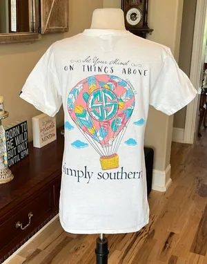 Simply Southern White Cotton Short Sleeve thumbnail 7