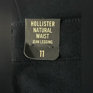 Hollister Black Natural Waist Jean Leggings 30x29 SZ 11 NWT thumbnail 11