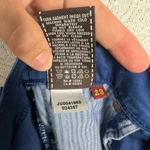 7 For All Mankind Blue Gwenevere Skinny Jeans Size 28 thumbnail 12