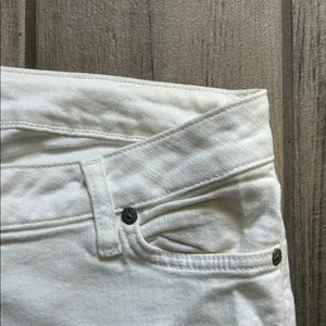 White Slim Straight Jeans Size 32 thumbnail 5