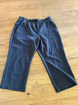 lululemon softstreme brushed Women's Charcoal Straight Leg Track Pants 14 thumbnail 3