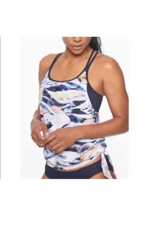 Athleta Vivid Side Tie Tankini Top thumbnail 3