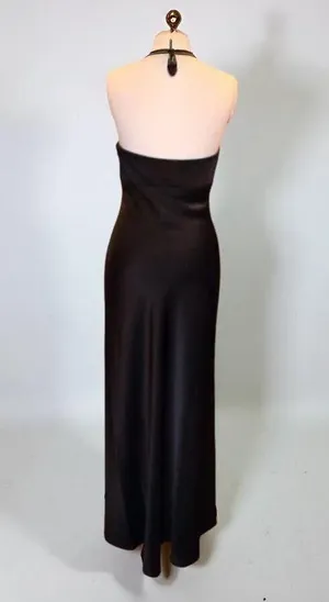 BCBG MAXAZRIA Long Halter Dress thumbnail 4