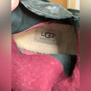 UGG Black Knee-High Suede Wedge Boots.     Size-8.  Elevated Casual thumbnail 5