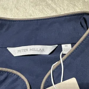 NWT Peter Millar Surge Vest Navy Blue Full Zip SZ Medium Unisex Kalos Golf thumbnail 4