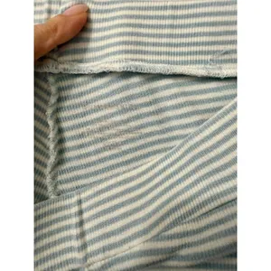 Summersalt Blue and White Striped Pajama Set Women's sz. S thumbnail 4