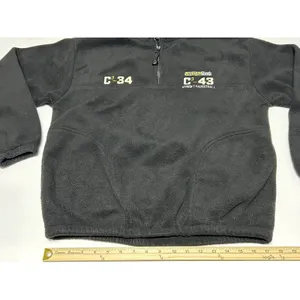 Vintage Holloway Michigan Tech Womens Basketball Fleece 1/4 Zip Pullover M thumbnail 3
