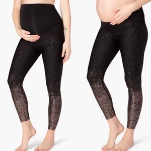 Beyond the Bump Alloy Ombré Metallic Over the Bump Leggings Small thumbnail 2