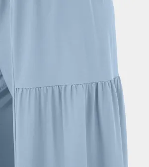 Halara Breezeful Flowy Wide Leg Pants Quick Dry High Waisted Blue M (8-10) NWT thumbnail 10