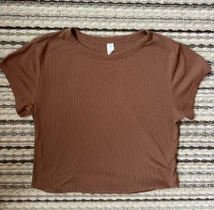 Old navy brown active shirt thumbnail 2